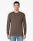 BELLA + CANVAS® Heather CVC Long Sleeve Crewneck T-Shirt for Layering Style & Custom Print Essential Tee